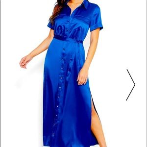Bebe Silk Maxi dress